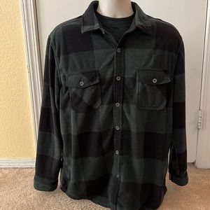 Freedom Foundry Forest Green Flannel ONLY $10